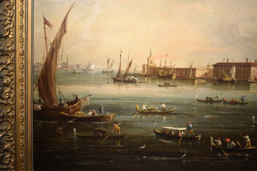 Venice, Panorama of the Grand Canal - José Martorell Puidomenech (1800-1900) - 